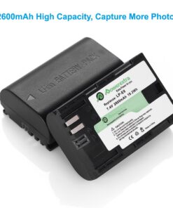 Powerextra 2 Pack Replacement Canon LP-E6, LP-E6N Battery for Canon C700, XC15, EOS 60D, 70D, 80D, 5D Mark II III and IV, 5DS, 5DS R, 6D, 7D Cameras BG-E14, BG-E13, BG-E11, BG-E9, BG-E7, BG-E6 Grips 15 71sdm7khFCL