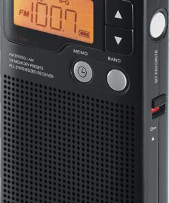 Alternative view of Sangean DT-200X FM-Stereo/AM Digital Tuning Pocket Radio Black