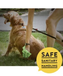 Poop Bags, Environment Friendly Pets N Bags Dog Waste Bags, Biodegradable, Refill Rolls, Includes Dispenser (16 Rolls / 240 Count) 16 Count (Pack of 1) 28 71seVJd xzL