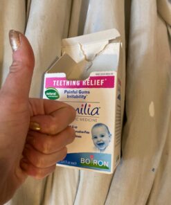 Boiron Camilia Teething Drops for Daytime and Nighttime Relief of Painful or Swollen Gums and Irritability in Babies - 30 Count 30 Count (Pack of 1) 36 71seoUwBAL