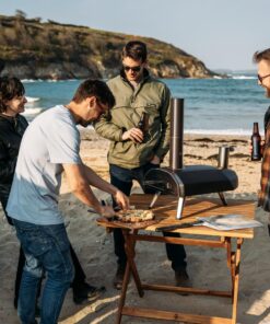 ooni Fyra 12 Wood Fired Outdoor Pizza Oven - Portable Hard Wood Pellet Pizza Oven - Ideal for Any Outdoor Kitchen - Outdoor Cooking Pizza Maker - Backyard Pizza Ovens - Countertop Pizza Oven 30 71sf2FpfCxL