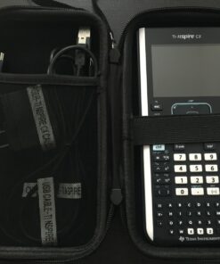 Caseling Case Fits Graphing Calculator TI Nspire CX II CAS/CX II/CX/CX CAS | Carrying Storage Travel Bag Protective Pouch. 27 71sfqlYTVL