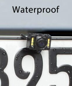 AUTO-VOX Cam1 HD Car Rear View Backup Camera of License Plate for Truck & RV with The Features of IP68 Waterproof High Brightness Light Sensor Night Vision LEDs,Fit All Cars 37 71sgjfzXKL