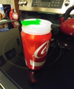 Soda Can Covers 4 Pack for Carbonated Water or Soft Drink - Best Beer Cans Cover Easy Clip on Caps Lid Seal Opening for a Fresher Drinking Experience Multicolor 27 71sgu66DWKL