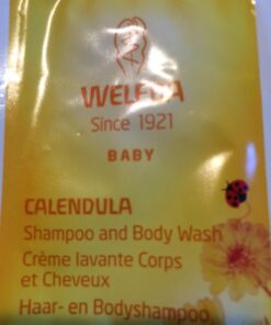 Weleda Baby Calendula 2-in-1 Gentle Shampoo and Body Wash, 6.8 Fluid Ounce, Plant Rich Cleanser with Calendula and Sweet Almond Oil Shampoo and Body Wash- Calendula 6.8 Fl Oz (Pack of 1) 35 71shfP5SWL
