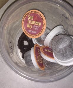 San Francisco Bay Compostable Coffee Pods - Fog Chaser (80 Ct) K Cup Compatible including Keurig 2.0, Medium Dark Roast 80 Count (Pack of 1) 40 71siFywgReL