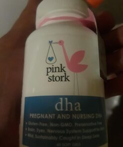 Pink Stork Prenatal DHA, Omega 3 Fish Oil Supplements with DHA and EPA, Pregnancy and Postpartum Essentials, Brain Support, Mood Health, Cognitive and Fetal Development - 60 Softgels 21 71siuQS7SxL