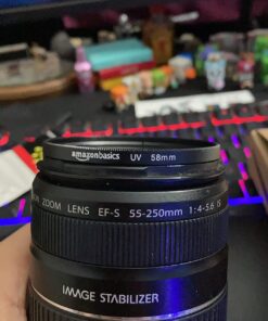 Amazon Basics UV Protection Camera Lens Filter - 58mm 58 mm 1-Pack 78 71sjgScDuyL