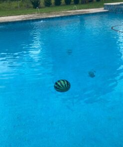 Watermelon Ball The Original Pool Toys for Kids Ages 8-12 - 9 Inch Pool Ball for Teens, Adults, Family - Pool Games, Pool Toys, Fun Swimming Pool Games, Water Football, Tag, Diving and Beach Ball Play 9 inch Ball - Green 31 71sk63yo54L