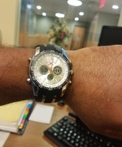 U.S. Polo Assn. Sport Men's US9061 Watch with Black Rubber Strap Watch 23 71skPi5bGRL