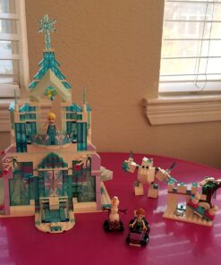 LEGO Disney Frozen Elsa's Magical Ice Palace 43172 Toy Castle Building Kit with Mini Dolls, Castle Playset with Popular Frozen Characters Including Elsa, Olaf, Anna and More (701 Pieces) Standard Packaging 36 71slhctS5zL