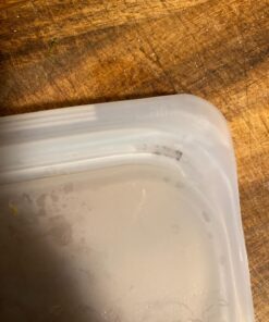 Stasher Reusable Silicone Storage Bag, Food Storage Container, Microwave and Dishwasher Safe, Leak-free, Sandwich, Clear Single 58 71sly8aqGOL