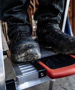 Little Giant Ladder Systems Flip N Lite 6 Foot 300 Pound Capacity Aluminum Lightweight Slim Stepladder Ladder 53 71sm5DGfIpL