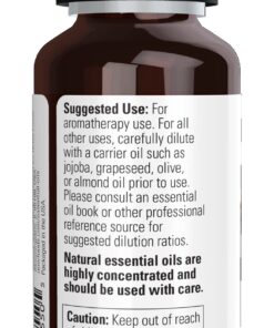 NOW Essential Oils, Ginger Oil, Spicy Aromatherapy Scent, Steam Distilled, 100% Pure, Vegan, Child Resistant Cap, 1-Ounce 12 71snC9zV7pL