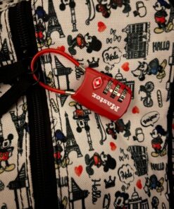 Master Lock 4688D Set Your Own Combination TSA Approved Luggage Lock, 1 Pack, Red 13 71snTVbDkrL