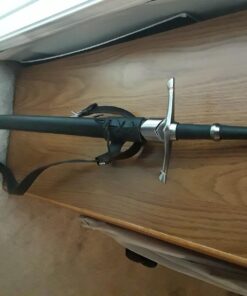 Ace Martial Arts Supply Medieval Knight Arming Sword with Scabbard Chivalry Golden Ring 18 71sns41bImL