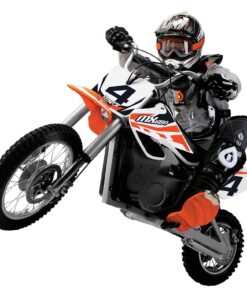 Razor MX650 Dirt Rocket Adult and Teen Ride On High Torque Electric Motocross Motorcycle Dirt Bike, Speeds Up to 17 Miles Per Hour, Orange 13 71so0ki NXL