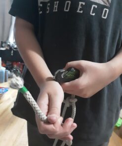 ALBATROSS 6 in 1 Survival Camping Tactical Folding Pocket Knife with Flashlight,Bottle Opener,Rope Cutter,Fire Starter,Glass Breaker,Multi-Function Tool(Green) Green 28 71sp0n3C iL