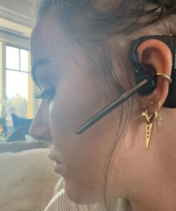 Poly Voyager 5200 Wireless Headset (Plantronics) - Single-Ear Bluetooth Headset w/Noise-Canceling Mic - Ergonomic Design - Voice Controls - Lightweight - Connect to Mobile/Tablet via Bluetooth 38 71spvr3epSL