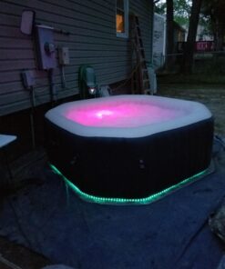 Intex B01NBYH7O8 PureSpa Battery Multi-Colored LED Light for Bubble Spa Hot Tub J, Multicolor 31 71ssBy3D8kL