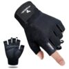 ATERCEL Workout Gloves for Men and Women, Exercise Gloves for Weight Lifting, Cycling, Gym, Training, Breathable and Snug fit Black Large 51 71ssIG3SZ1L