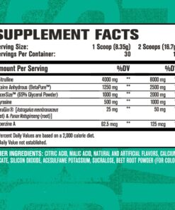 Pumpsurge Caffeine Free Pre Workout for Men & Women - Stim Free Pre Workout Powder, Nitric Oxide Supplement & Nootropic Booster - Intense Pumps, Enhanced Focus - 30 Servings, Watermelon 14 71st5OIcWAL