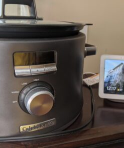 Calphalon Slow Cooker with Digital Timer and Programmable Controls, 5.3 Quarts, Stainless Steel 41 71stEoZpwmL