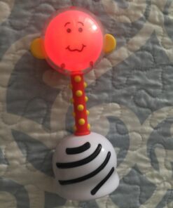 SmartNoggin NogginStik Developmental Light-Up Rattle for Infants up to 12 months 39 71stWQLKipL