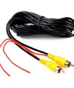 DALLUX Backup Camera RCA Video Cable,CAR Reverse Rear View Parking Camera Video Cable with Detection Wire (33FT/10 Meters) RCAC01/33ft 16 71stkAVGuEL