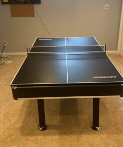 Triumph Sports Phoenix 7’ Billiard Table with Table Tennis Conversion Top for a Game of Pool or an Action-Packed Table Tennis Game 55 71suP8yGN3L