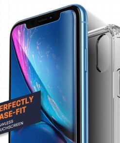 Mkeke Compatible with iPhone 11 Screen Protector for iPhone XR Screen Protector, Tempered Glass Film for Apple iPhone 11 and iPhone XR, 3-Pack Clear for iPhone 11/XR 35 71subBSzvlL