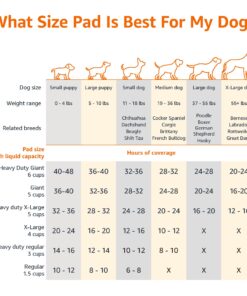 Amazon Basics Dog and Puppy Pee Pads with Leak-Proof Quick-Dry Design for Potty Training, Standard Absorbency, Regular Size, 22 x 22 Inches, Pack of 100, Blue & White Unscented Regular (100 Count) 23 71sunaesWxL 3