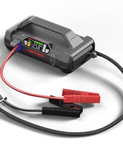 LOKITHOR JA400 1750A 12V Jump Starter with Air Compressor, 60W Two-Way Fast Charing, Lithium Car Battery Starter with 150PSI Digital Tire Inflator, Booster Pack for 7.5L Gas or 5.5L Diesel Engines 22 71svR3wrUjL