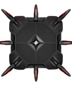 TP-Link AC5400 Tri Band WiFi Gaming Router(Archer C5400X) – MU-MIMO Wireless Router, 1.8GHz Quad-Core 64-bit CPU, Game First Priority, Link Aggregation, 16GB Storage, Airtime Fairness 24 71svasoeLWL
