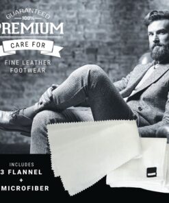 Premium Set Shoe Shining Cloths 3 Flannel & 2 Microfiber | Best for Buffing,Cleaning & Polishing Leather 9 71svpDfP9IL
