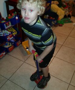 Kidoozie Foam Pogo Jumper – Indoor & Outdoor Play – Encourages an Active Lifestyle – Makes Squeaky Sounds, 250 Pound Capacity - Ages 4+, G02404 31 71sx4YbNVbL