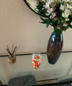 ZENS Airtight Glass Jar Container,15 Fluid Ounce Clear Glass Canister with Lid, Food Storage Jars for Kitchen Spice or Loose Tea,450ml 02-15oz*1 50 71sx4hdSfML