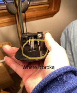 FOLAI Recliner Replacement Parts - Universal Black Metal Pull Recliner Handle with Cable - fits Recliner Couch Style Pull Chair Release Handle for Sofa 1PCS 36 71sx6adjchL