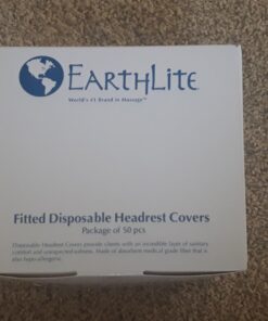 EARTHLITE Fitted Disposable Face Cradle Covers – Medical-Grade, Soft, Non-Sticking Massage Face Covers/Headrest Covers for Massage Tables & Massage Chairs, 50 Count 21 71sxxnyViKL