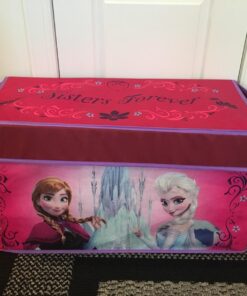 Idea Nuova Disney Frozen Collapsible Children’s Toy Storage Trunk, Durable with Lid 32 71sy2B5ZOdL