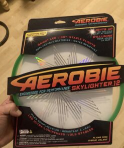 Aerobie Skylighter Disc - LED Light Up Flying Disc - Colors May Vary 41 71sycSd5jL