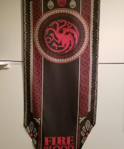 Game of Thrones House Sigil Tournament Banner (19" by 60") (House Stark) 32 71t 8Rf8DpL