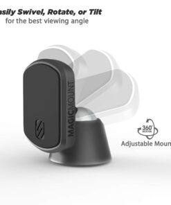 Scosche MEDSG-XTET MagicMount Elite Universal Magnetic Dash Mount for Mobile Devices, Space Gray 13 71t0WYXgJUL