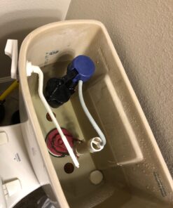 Fluidmaster 502P21 PerforMAX Universal Water-Saving Long Life Toilet Flapper for 2-Inch Flush Valves, Adjustable Solid Frame Design, Easy Install, Red, 1 pack 34 71t1ZA9PNQL