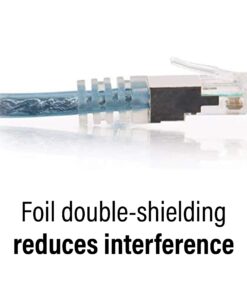 C2G RJ11 Modem Cable For DSL Internet - Connects Phone Jack To Broadband DSL Modems For High Speed Data Transfer - 7ft Long Ethernet Network Cable With Double-Shielding To Reduce Interference - 28721 14 71t1lSg6pzL