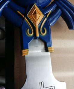 Zelda Link Master Sword Twilight Princess Fantasy Sword with Plaque - Blue (Blue) 82 71t1oF1y63L