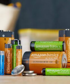 Amazon Basics 20-Pack AA Alkaline High-Performance Batteries, 1.5 Volt, 10-Year Shelf Life 20 Count (Pack of 1) 23 71t39GCaanL 4