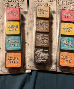 Alternative view of Ranger Tim Holtz Distress Mini Ink Pad Kits #1, #2 and #3 Bundle