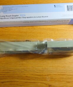 Sparco Long Reach Stapler, 20 Sheet Capacity, Standard Staples, Putty/Black (SPR01316) 37 71t3XCcuyUL 1