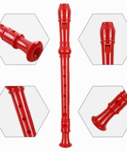 Soprano Recorder Descant Flauta Recorder 8 Hole ABS Clarinet German Style Treble flute C Key for Kids Children With Fingering Chart Instructions with Cleaning Rod Bag Blue 11 71t3aQ09kSL